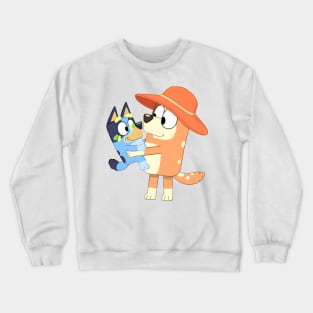 Bluey And Chilli ''The Beach' Crewneck Sweatshirt